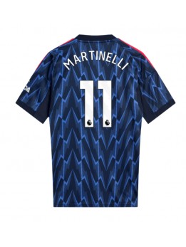Arsenal Gabriel Martinelli #11 Replika Borta Kläder 2025-26 Kortärmad